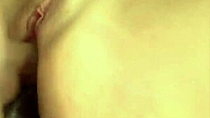 Interracial threesome with double anal penetration