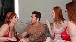Ginger Milfs Show Siblings Wild Fucking Tricks!
