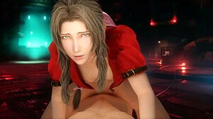 Aerith Gainsborough in Ultimate Fap Cumpilation Video