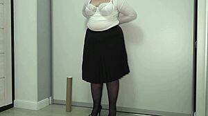 Mature Teacher's Big Ass Shines in Photo Shoot