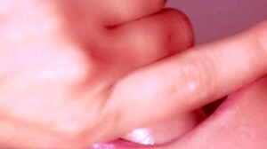 Japanese wife cheating with big cock close up