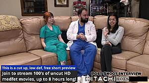 Ditria Rose experiences mandatory hitachi orgasms in POV. The lesbian scene backstage is intense with vibrators.