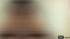 Latina gets anal creampie with squirting