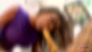 A Sexy Asian Brunette Shares Strapons And Toys In Intimate Lesbian Moments