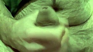 masturbation playing with foreskin playing with balls shooting my load into the camera part 1