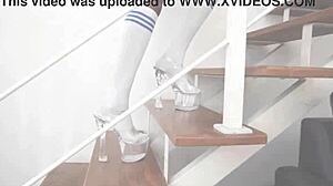 Can a Beautiful 19-Year-Old Brazilian Ebony Handle Four Huge Cocks in Double Penetration?