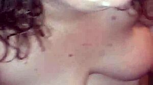 Step mother gives a good blowjob and then gets facial in bedroom