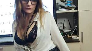 fucked the teacher and cummed on glasses