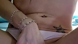 Emy Angel's Tight Little Pussy Explored in Detail