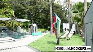 A food delivery leads to an unexpected encounter between step-siblings