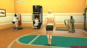 Maestro Roshi Trains ChiChi Milk in Perverted Hentai