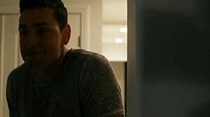 Guy Fucks Babe's Trimmed Pussy And Cums