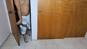 Hot latina sister gets her ass nailed hard
