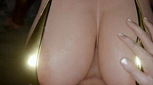 Chun-Li's secret training with big cock POV action