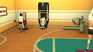 Maestro Roshi Trains ChiChi Milk in Perverted Hentai