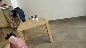 Pretty submissive Latina deepthroats fat cock in homemade fucking.