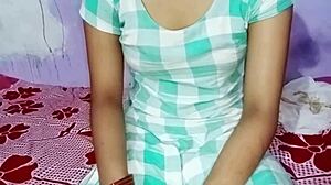 Cute Indian Bhabhi in Stockings Gets Hardcore Fucked Close-Up