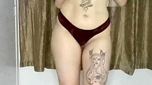 Leaked videos show Brazilian curvy babe in wild piercing action. Don’t miss it!