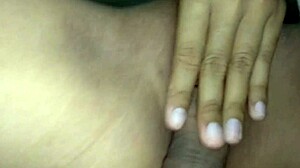 Horny Young Teacher Rubs Her Wet Tight Pussy.