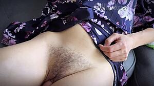 Can Big Cock Stepson Handle Milf's Hairy Pussy?