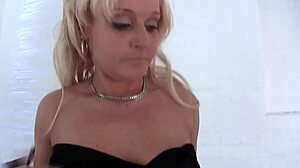 Natural German Babe Fucked Hard in Stockings and Piercings