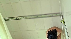 Hidden Camera Captures Nurse at Institute Monterrey in Bathroom Scene