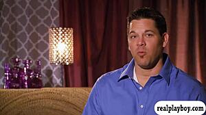 Horny swingers engage in partner swapping and group orgy with blowjobs