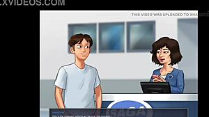 Stepmom and stepsis with huge tits got fucked hard