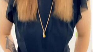 At work, are you having lil fun with your wet pussy and big clit masturbation?