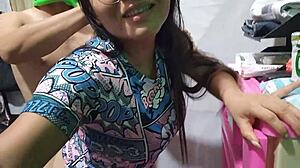 Stepmom seduces stepson for intense bedroom action