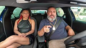 Yo, she hopped in the ride just to give it up - Lua Baiana!