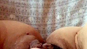 Gretala flashes her pregnant body in transparent thong