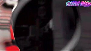 Sexy stripper backs ass up on big black cock