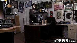 Big Booty Babe Sells Her Slit To A Deviant Pawnbroker