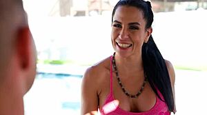 Wow, sandy love is killing it in her workout! This fitness babe’s muff diving skills are unreal! 💪🔥