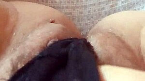 Gretala flashes her pregnant body in transparent thong