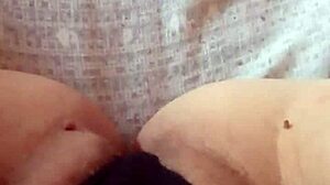 Gretala flashes her pregnant body in transparent thong