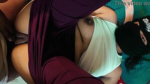 Cheating Wife Fucks Lover Hard While Husband Works!