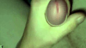 Solo boy's sexual satisfaction with his cock