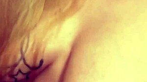 Is Erica teasing her perfect pussy?