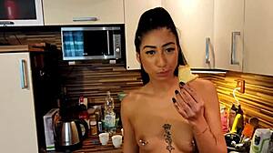 mali ubon gets a facial treatment from me, it's our first time together romantically