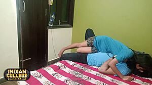 Skinny 18-Year-Old Desi Girlfriend Fucked by Indian Hunk