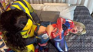 The bold beauty gets her ass spanked and fucked with anal toys in a 1 on 1 scene