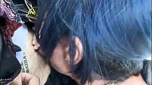 Mature Amateurs Ride Sloppily In Car Sex Game