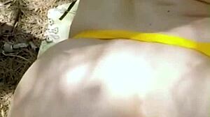 Horny Italian MILF Fucks And Sucks Monster Cocks