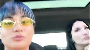 Mature Amateurs Ride Sloppily In Car Sex Game