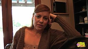 sexy redhead seduces her blonde friend and shows her a good time