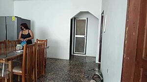 man, this maid whore shakes her big ass on cam for me