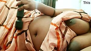 Bangladeshi milf flaunts massive sexy boobs