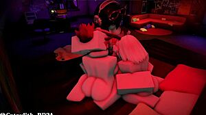 Duo Returns for Hot 3some Doggystyle Action